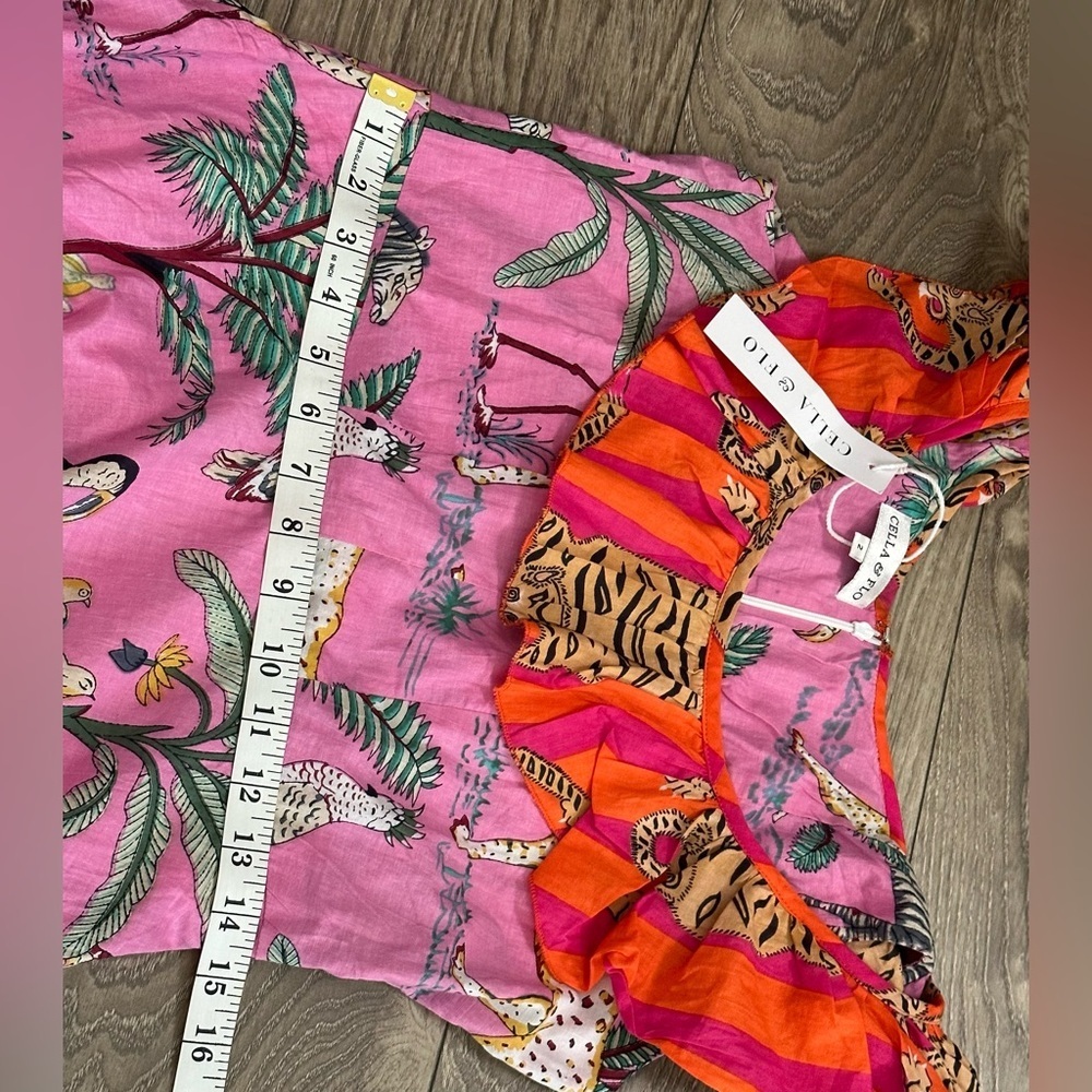 🌺 Cella & Flo Floral Fashion Dress – Size 2 - Picture 11 of 16